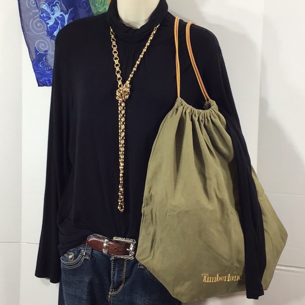 Timberland Fabric Drawstring Backpack - image 5